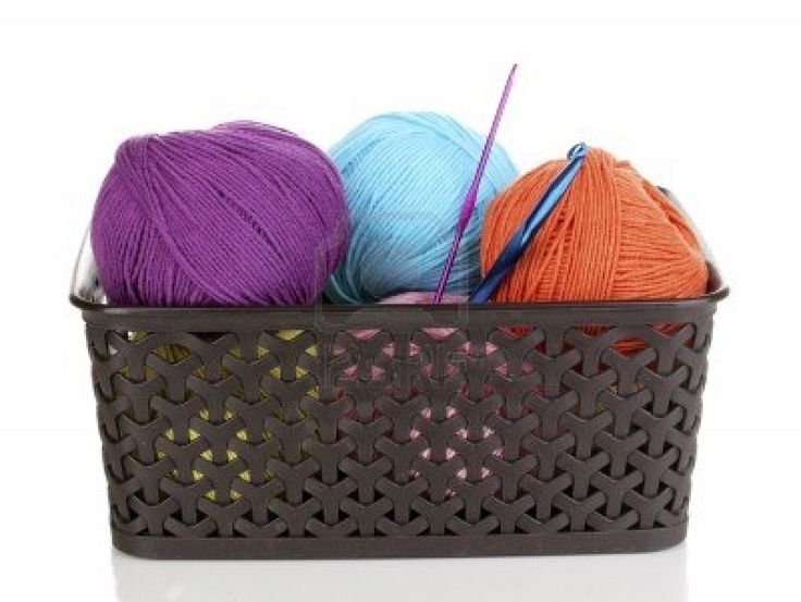 Basket Of Yarn Clipart   Viewing Gallery   Beautiful Crochet   Pinter