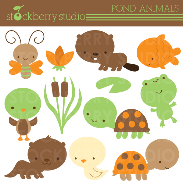 Home Clipart Pond Animals Clipart