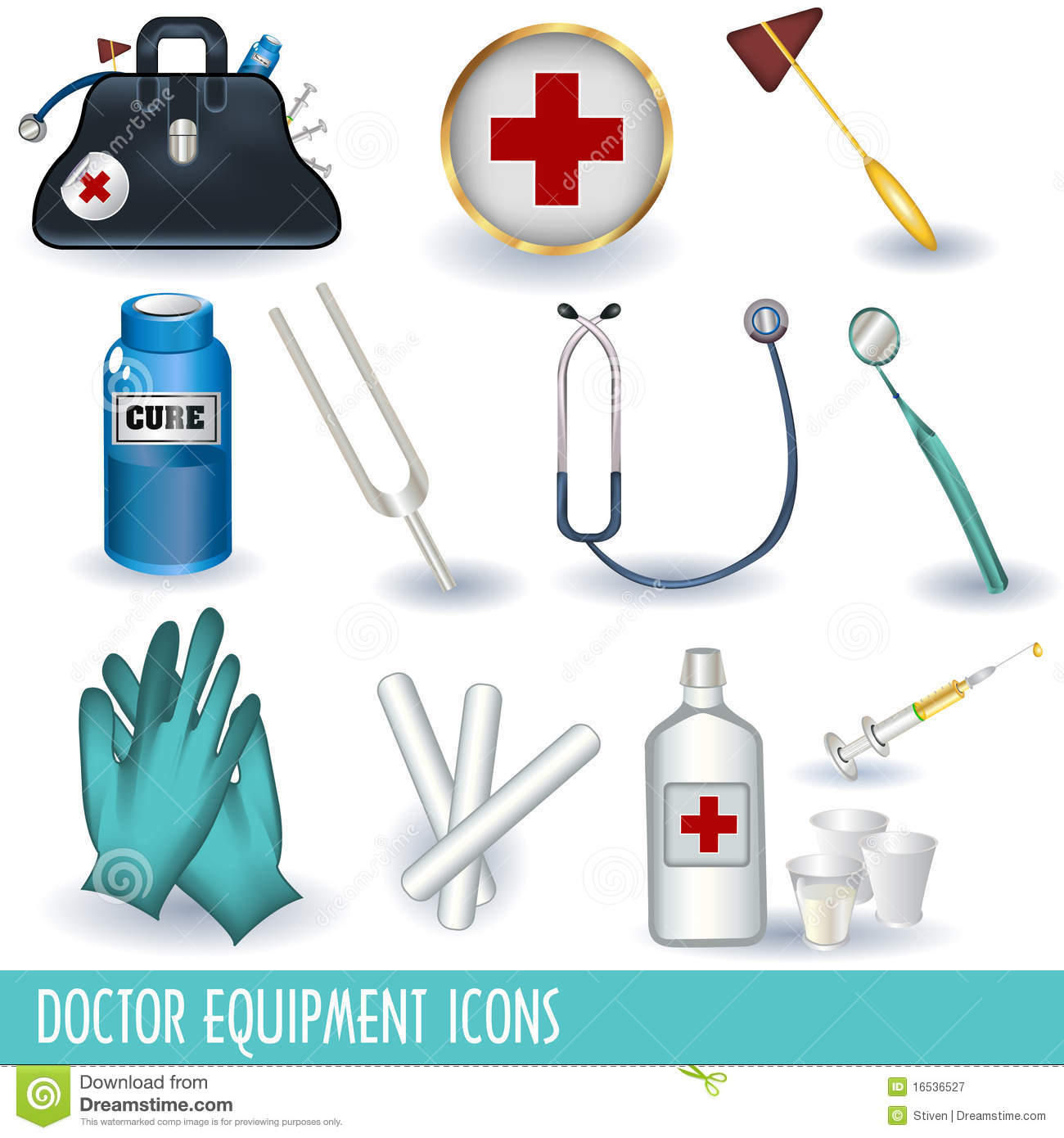 Nurse Tools And Equipment Clipart Doctor Equipment Icons