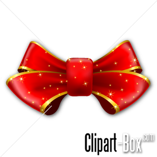 Related Christmas Bow Cliparts