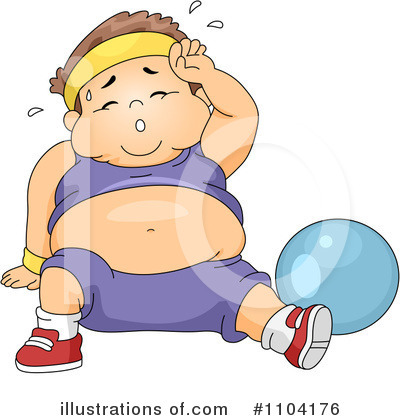 Royalty Free  Rf  Child Obesity Clipart Illustration  1104176 By Bnp