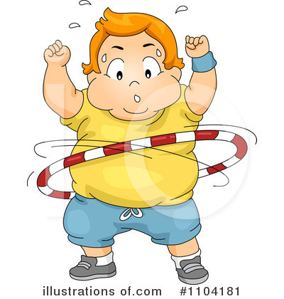 Royalty Free  Rf  Child Obesity Clipart Illustration  1104181 By Bnp