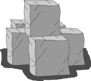 Stone Blocks Clip Art At Clker Com   Vector Clip Art Online Royalty