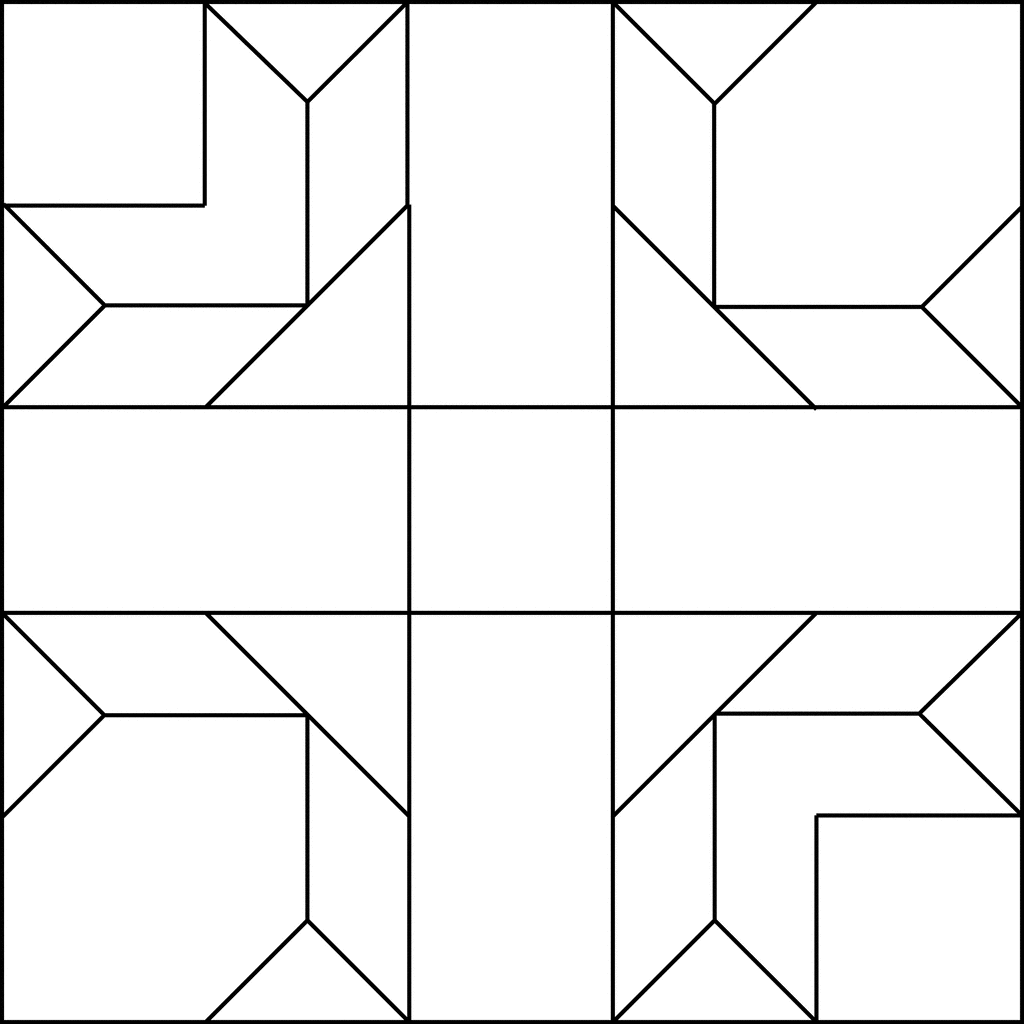 Geometric Block Pattern 16   Clipart Etc