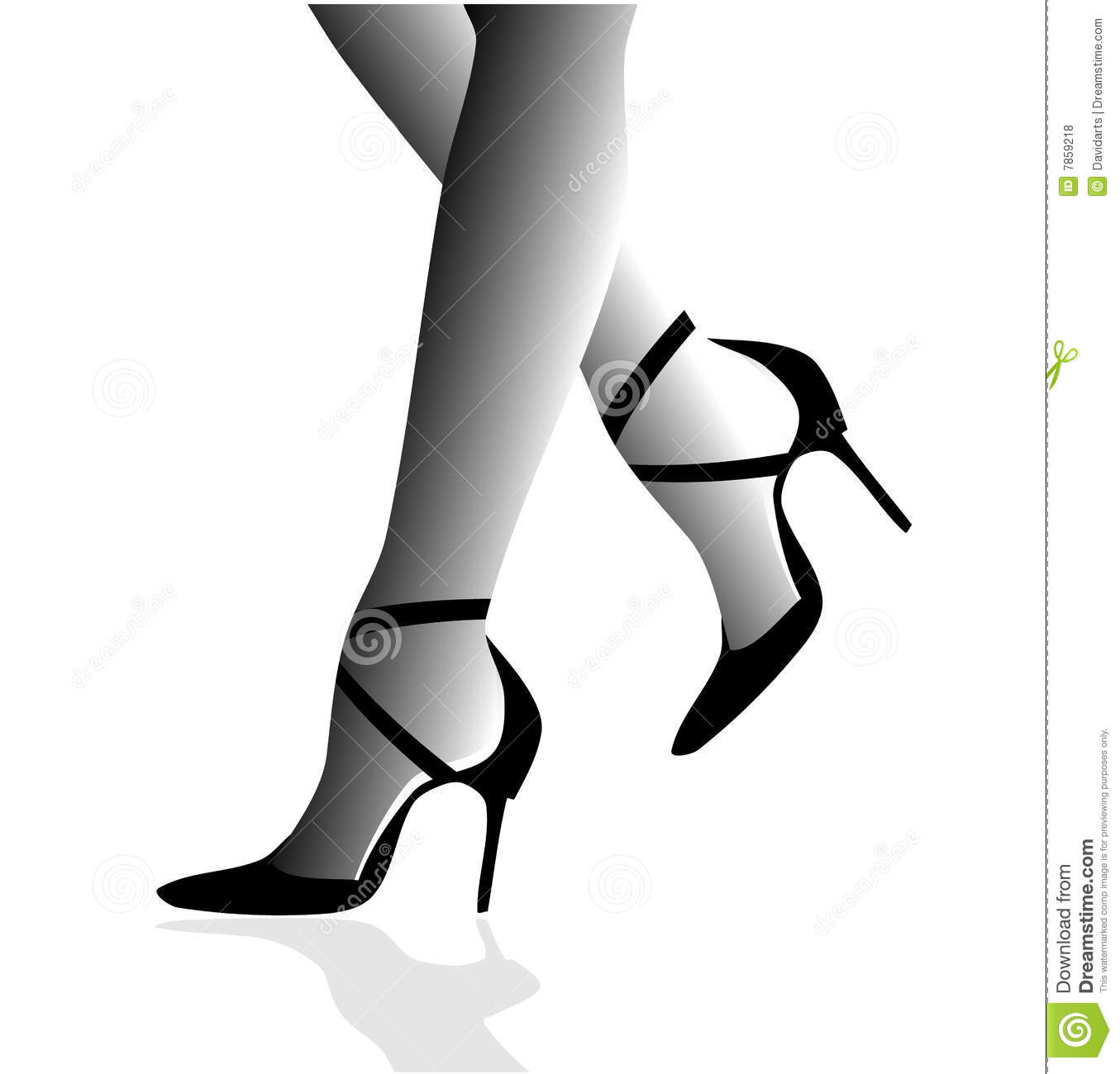 Stiletto Heels Woman