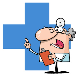Doctor Cartoon Clipart Image   Cartoon Doctor Or Medical Researcher