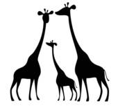 Giraffe Silhouette Clip Art   Clipart Panda   Free Clipart Images