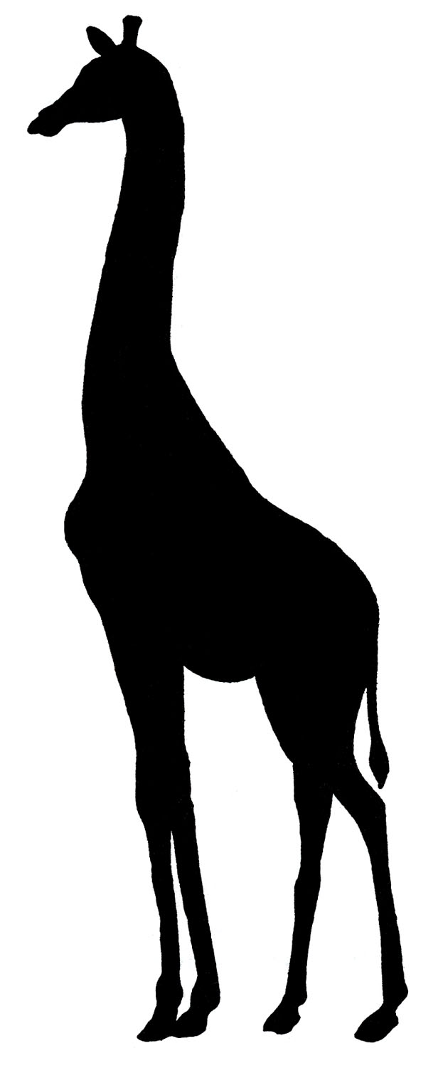 Giraffe Silhouette Clip Art Images   Pictures   Becuo