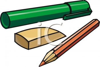 Ruler Pencil Eraser Clipart   Cliparthut   Free Clipart