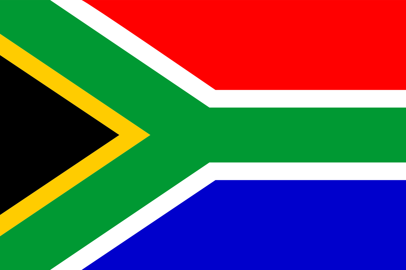 South Africa Flag Drapeau Bandiera Bandeira Flagga Scallywag Flag