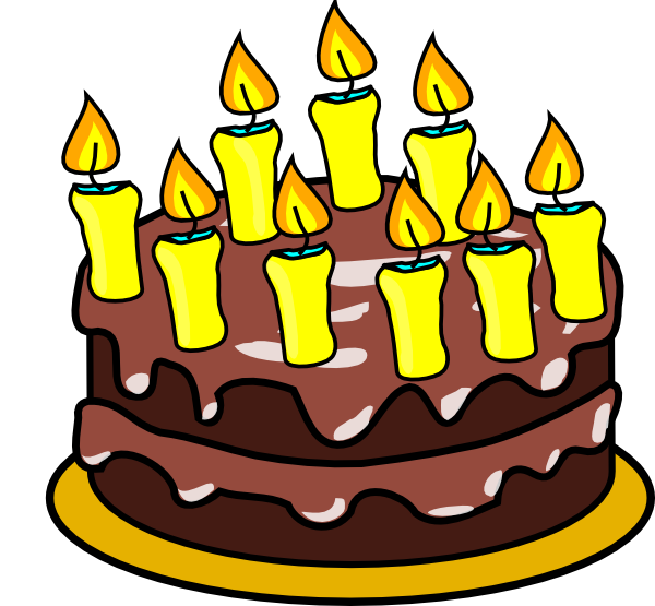 9th Birthday Cake Clip Art At Clker Com   Vector Clip Art Online