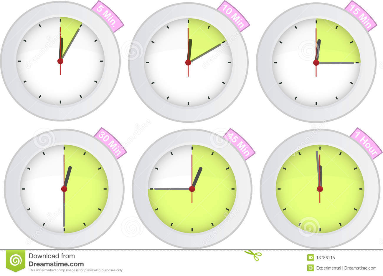 30 Minute Timer Clipart Timer Clock With 5 10 15 30 45