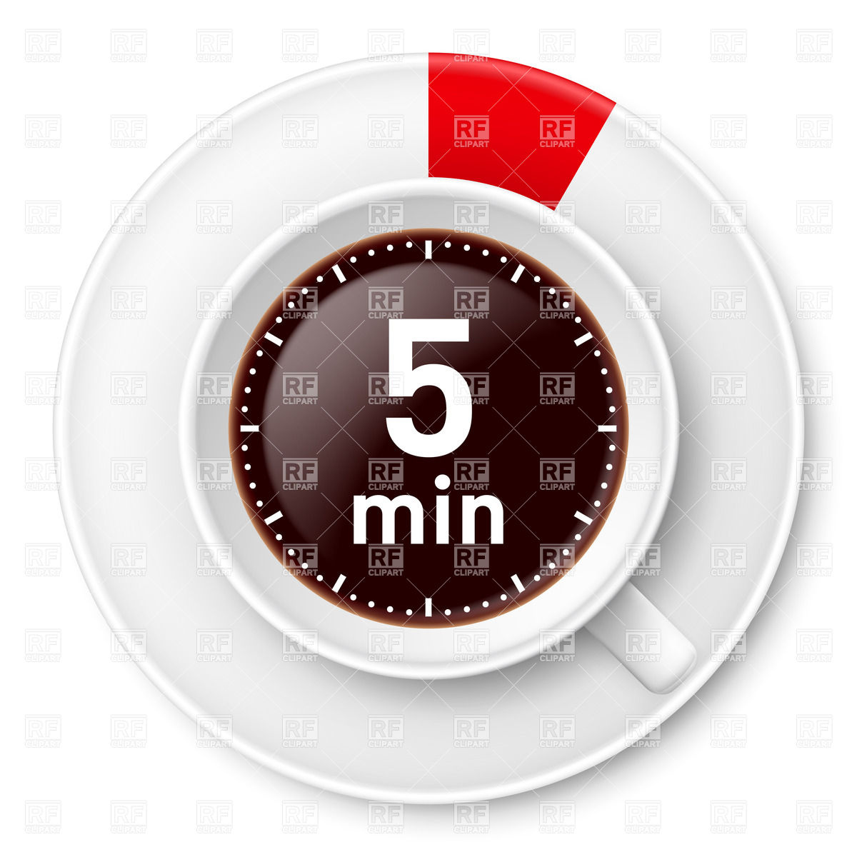 Cup Of Coffee With Time Limit For Break  Five Minutes 30428 Food And