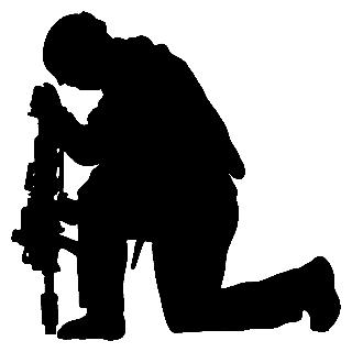 Soldier Silhouette   Clipart Best