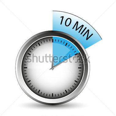 Sports   Recreation   Timer Of 10 Minutes   Vector  Easy To Edit
