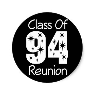 Class Reunion Stickers Class Reunion Custom Sticker Designs
