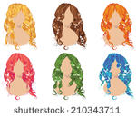 Messy Hair Clip Art Vector Messy Hair   412 Graphics   Clipart Me