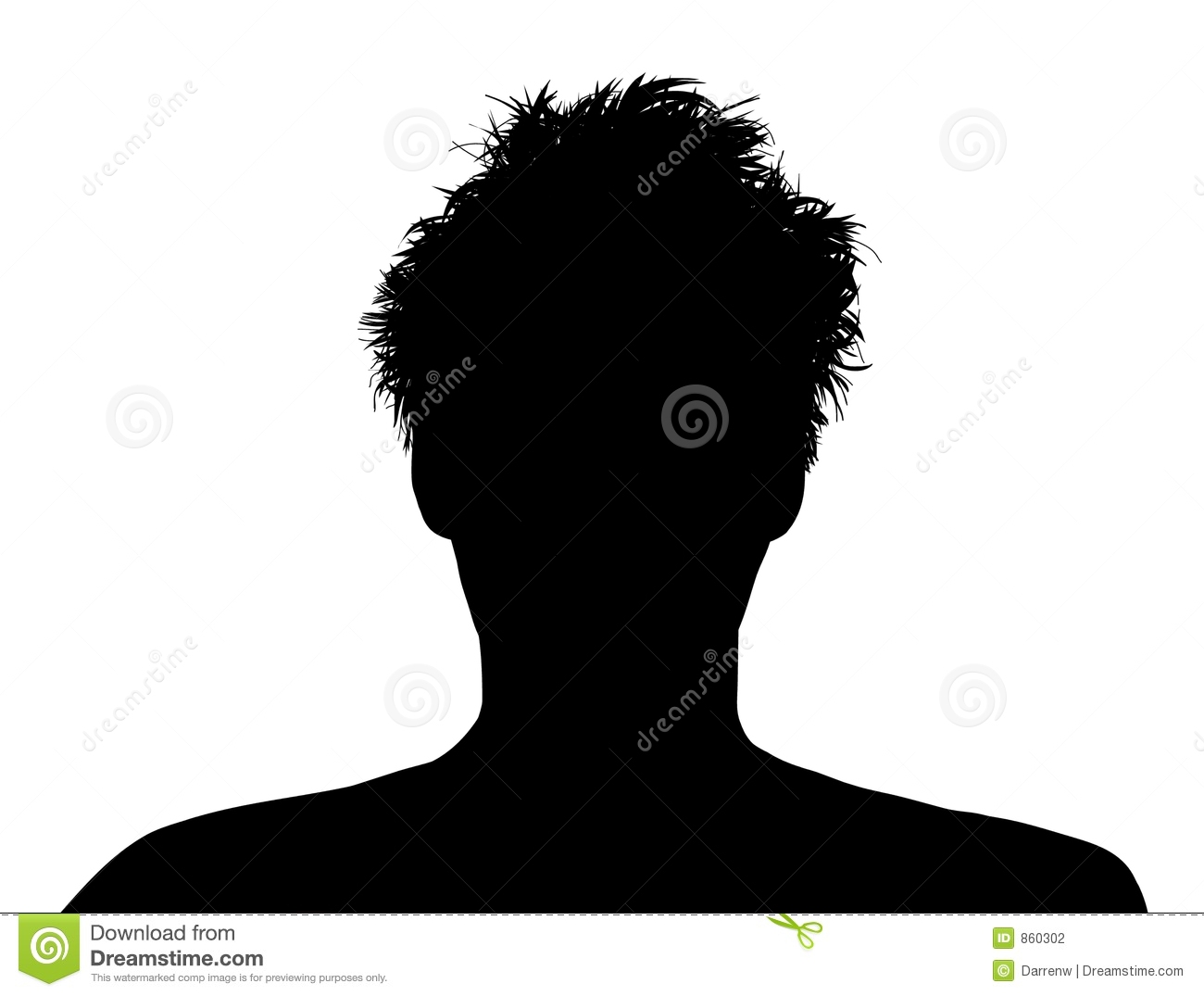Messy Hair Stock Photography   Image  860302