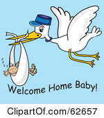 Royalty Free  Rf  Welcome Baby Clipart   Illustrations  1