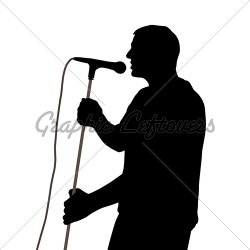 Singer Silhouette