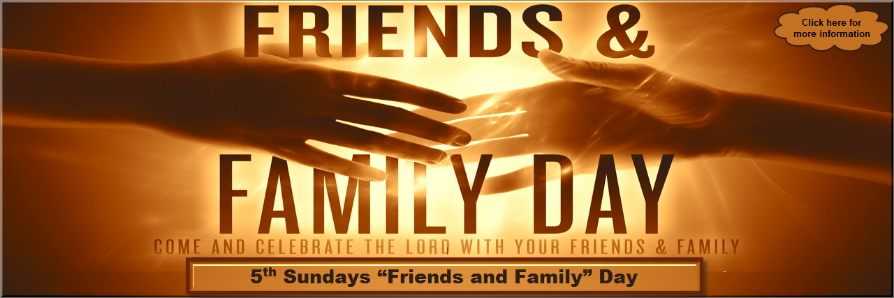 Th Sundays  Friends And Family  Day