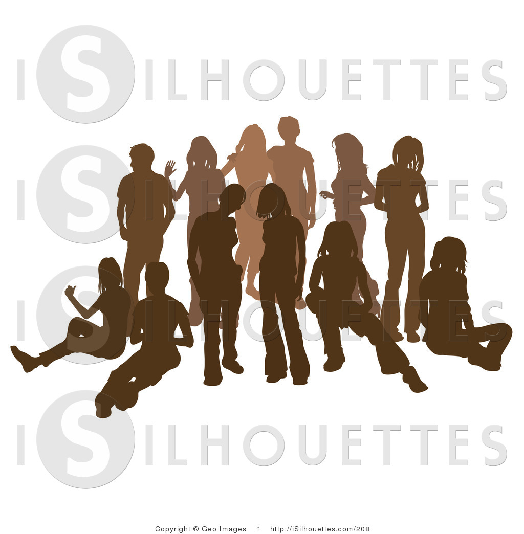 Related With Singer Group Silhouette Clip Art