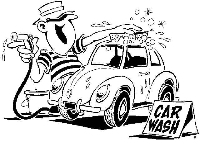 Car Wash   Anonimous Found On A Clip Art Cd
