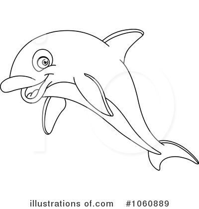 Go Back   Gallery For   Dolphin Clipart Black And White