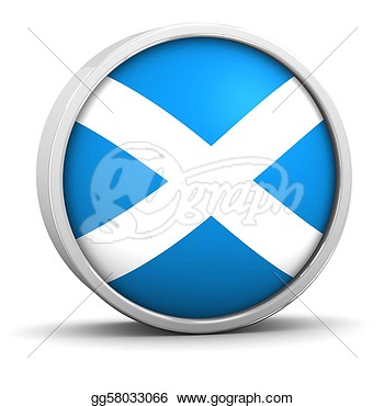 Drawing   Scottish Flag  Clipart Drawing Gg58033066