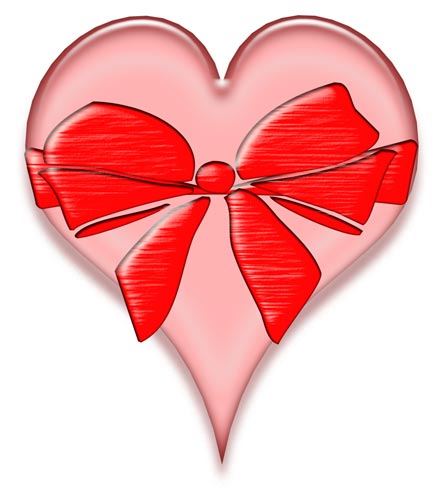 Two Hearts Design Clip Art