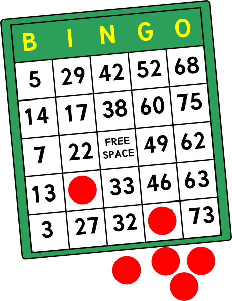 Bingo Cards Clip Art At Clker Com   Vector Clip Art Online Royalty