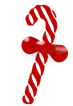 Christmas Clipart Candy Canes And Bells  Modern