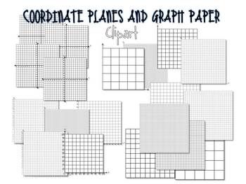 Coordinate Planes And Graph Paper Clip Art From The Enlightened