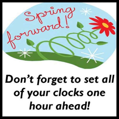 Daylight Savings Time Clip Art Spring Forward 1   Antioch Fellowship