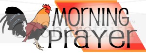 Morning Prayer Clipart   Inspirational Word Art