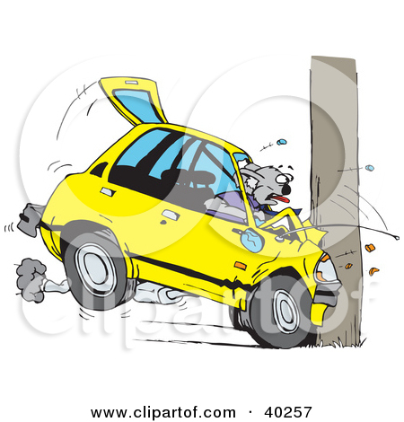 Cartoon Smashed Car Clipart   Cliparthut   Free Clipart