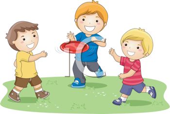 0511 1104 1000 1267 Boys Playing Frisbee Clipart Image Jpg