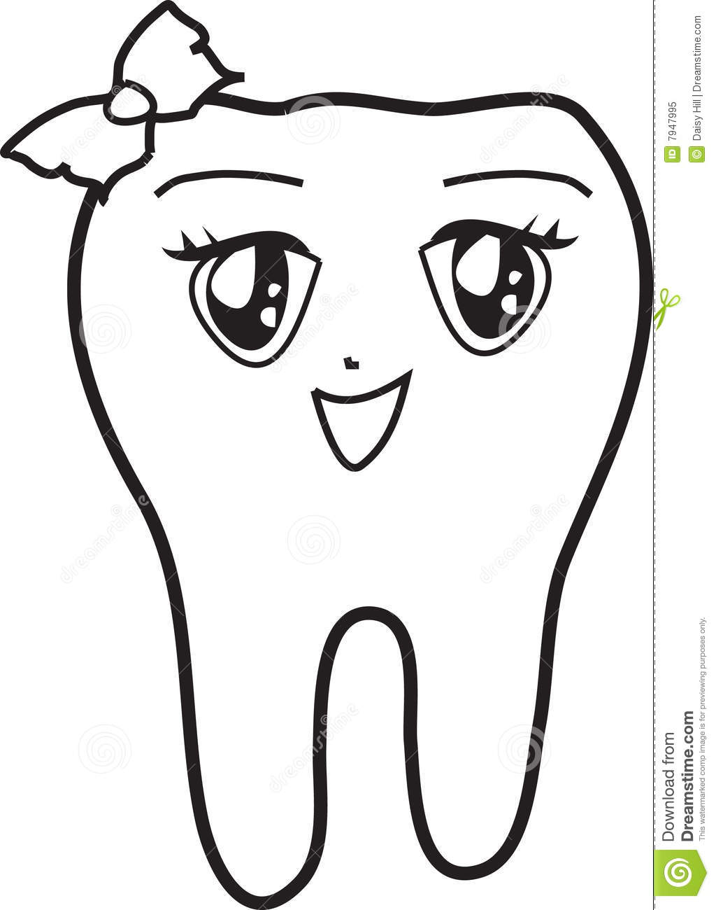 Cartoon Tooth Clip Art Clipart