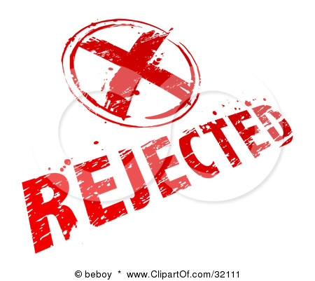 Reject Clipart Day 41  Fear Of Rejection