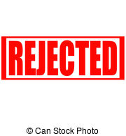 Rejected Clipart Vector