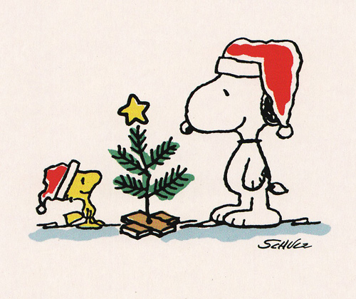 Snoopy And Woodstock Are Too Timeless To Put In A Vintage Christmas