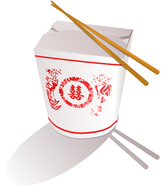 You Can Use This Chinese Take Out Food Clip Art On Your Food