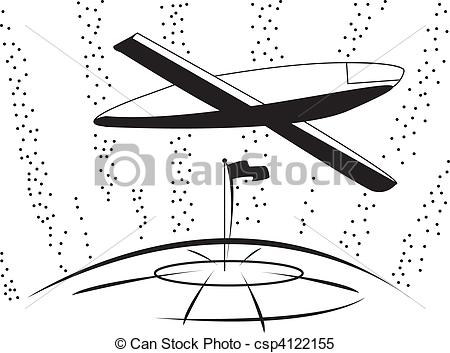 Clipart Vector Of Airline Company   Logo Air Company Flights Aircraft