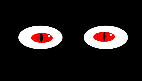 Scary Eyes Clipart Pictures