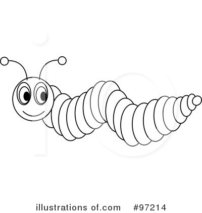 Caterpillar Clip Art Black And White Images   Pictures   Becuo