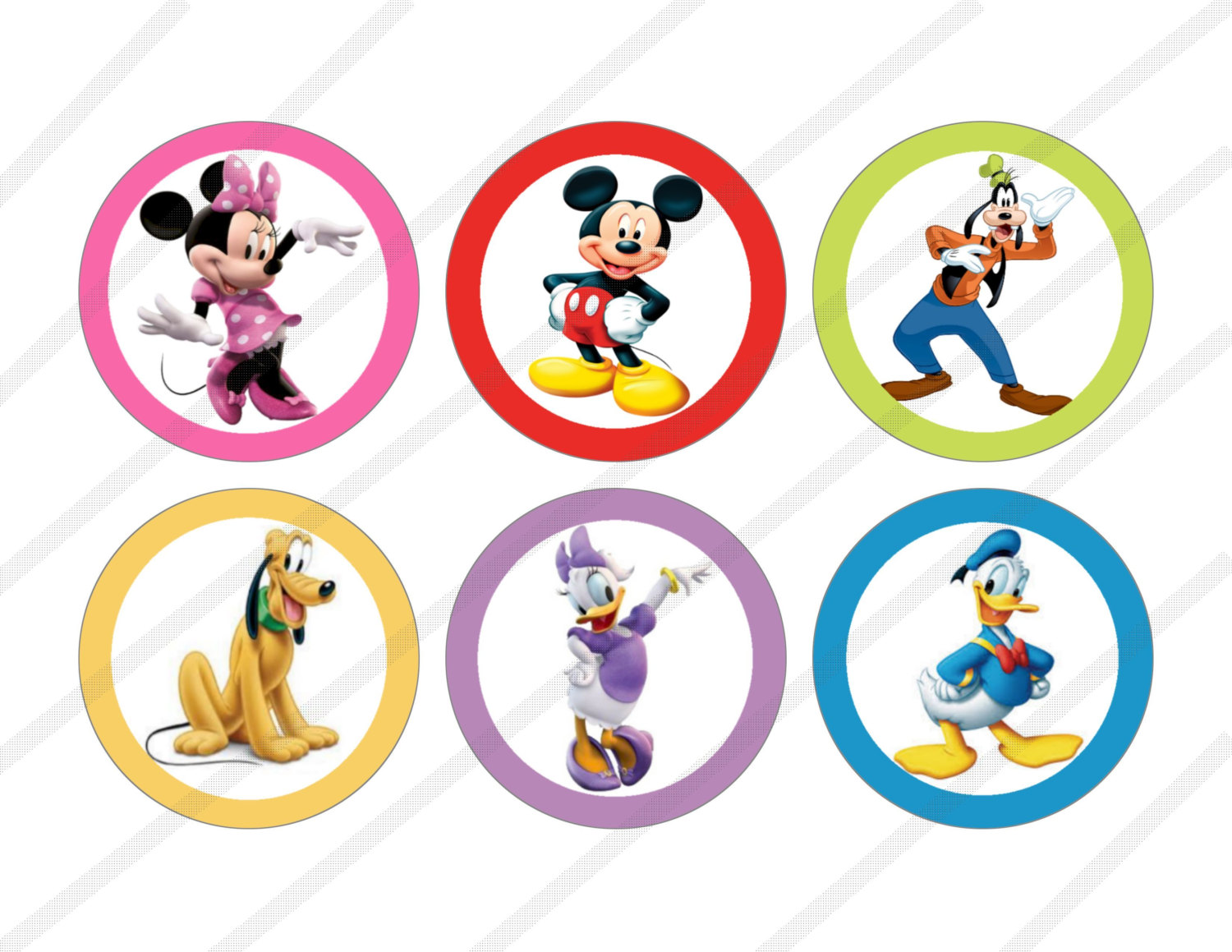 Mickey Mouse Clubhouse Characters Faces Mickey Mouse Clubhouse Logo