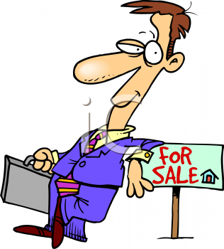 Real Estate Clipart 0511 0811 1015 4069 Real Estate Agent Leaning On A
