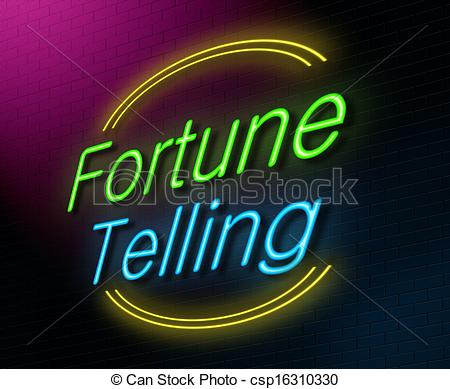 Stock Illustration   Fortune Telling Concept    Stock Illustration