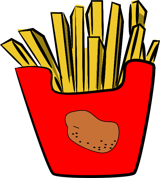 The Totally Free Clip Art Blog  Food   French Fries