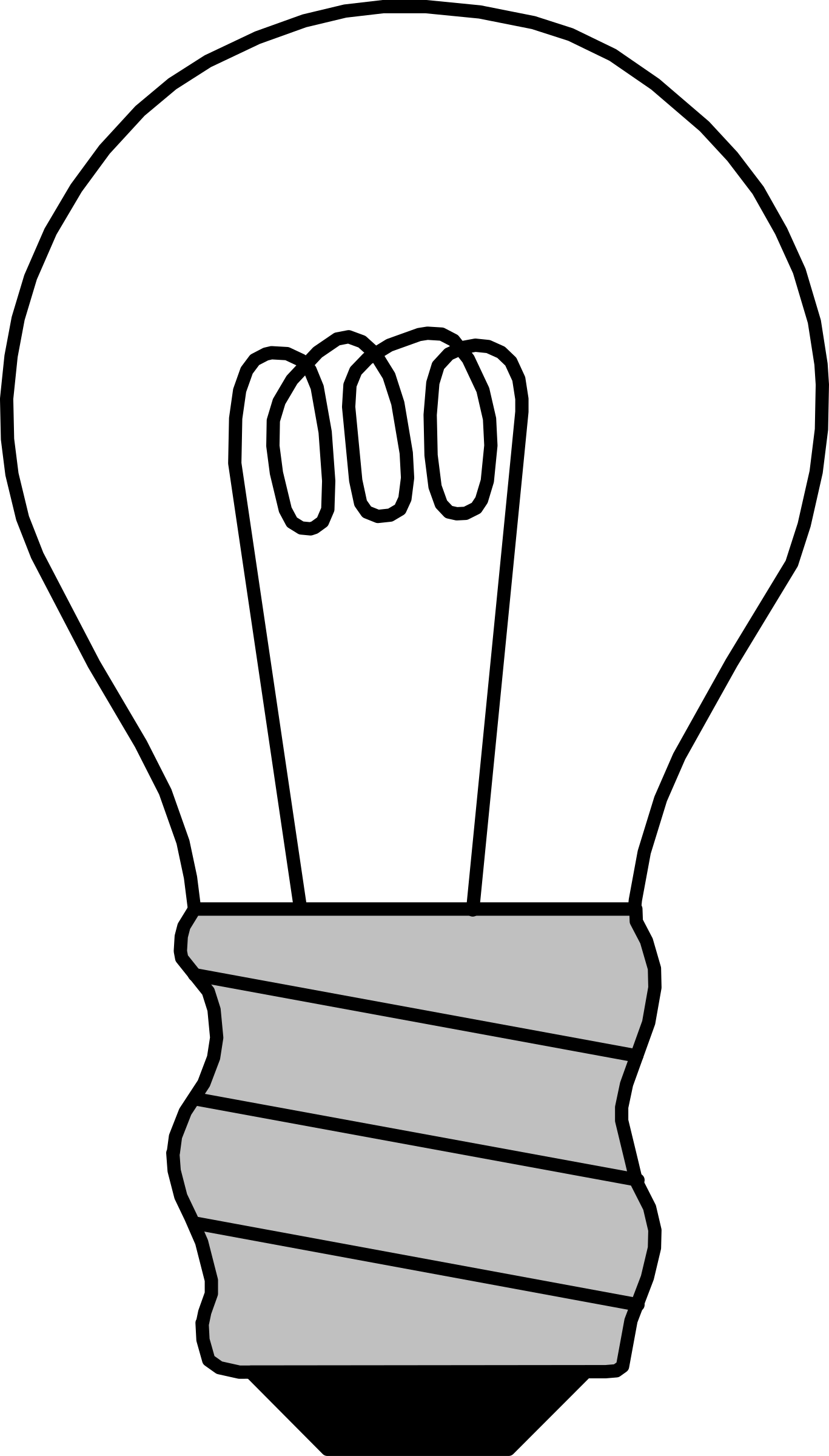 Light Bulb Off By Palomaironique